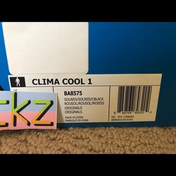 Adidas Clima cool 1 Solar Red Mens size BA8575 - Picture 5 of 5